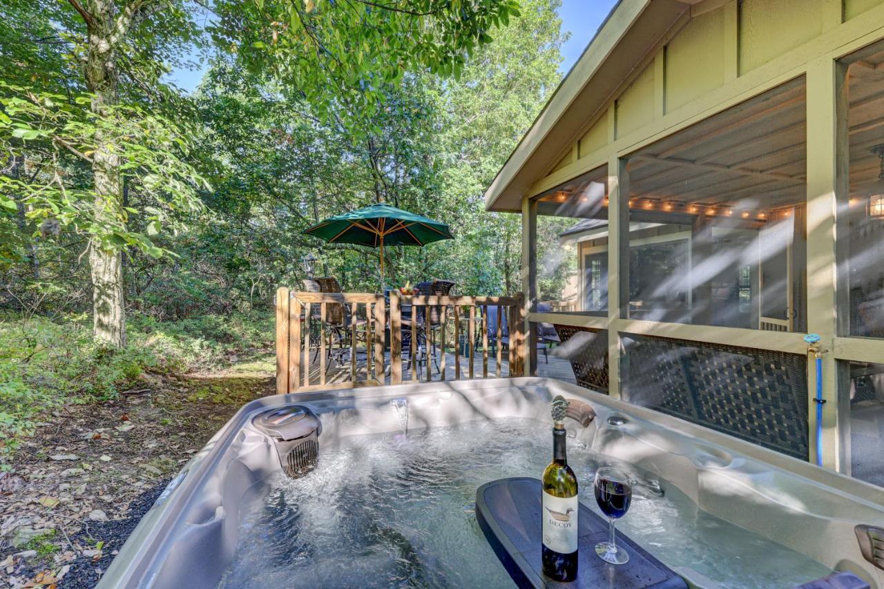 Pocono Mountain Home , Hot Tub- 1 Mile To Skiing! Tannersville Exteriör bild