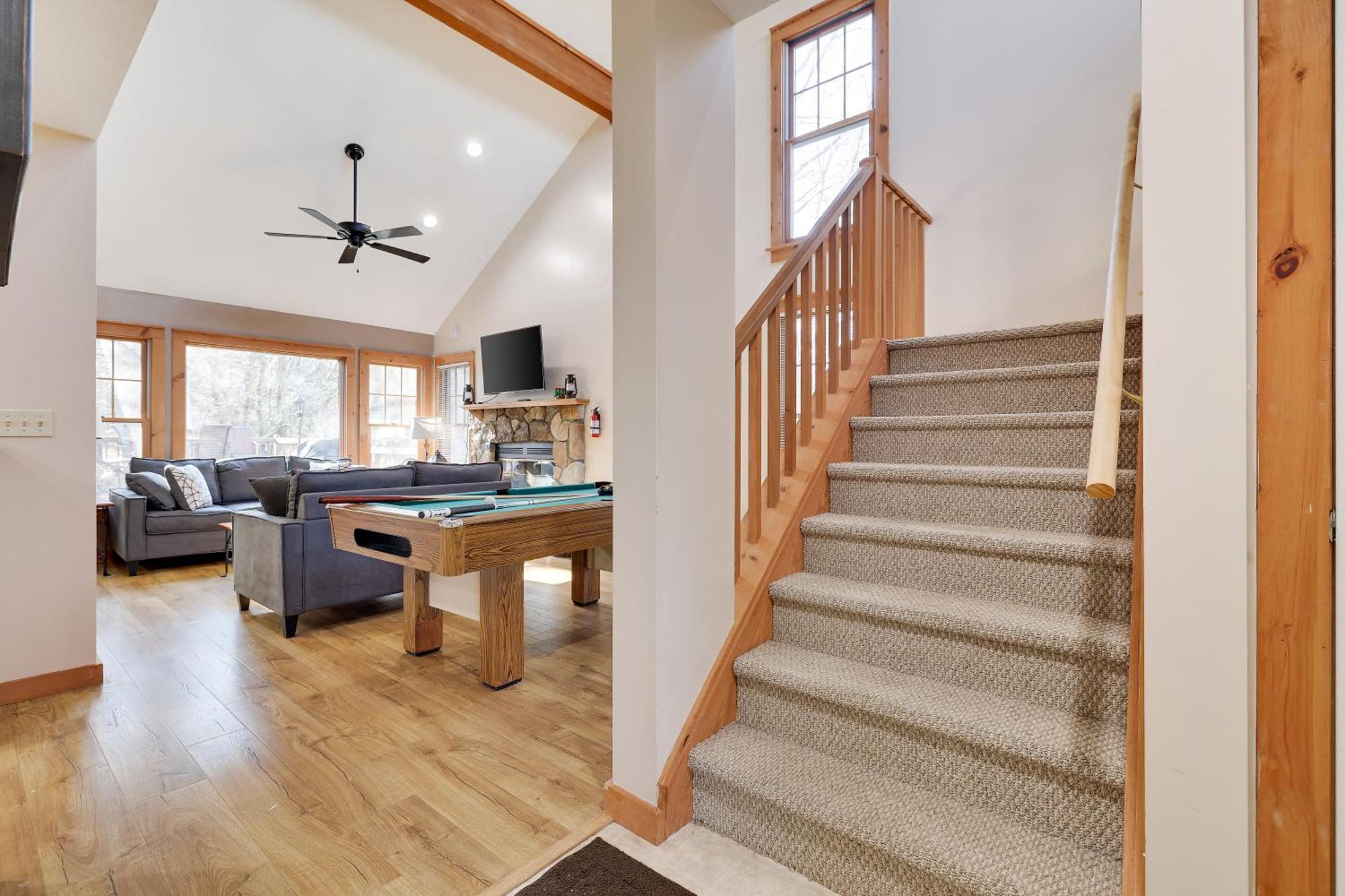 Pocono Mountain Home , Hot Tub- 1 Mile To Skiing! Tannersville Exteriör bild